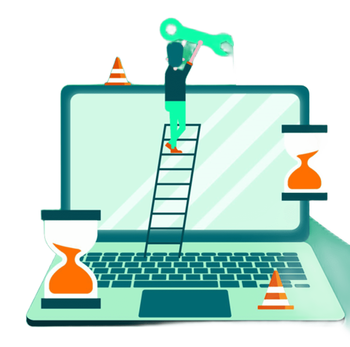 Website under construction illustration